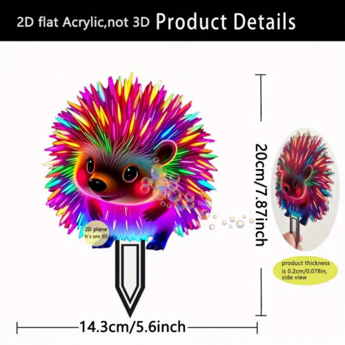 Double Size Acrylic Plant Markers-14 30 size equal ratio 2