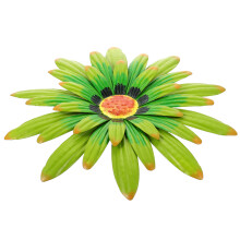 4Stk Metall Blumen Wanddekoration Wandkunst Wohnzimmer