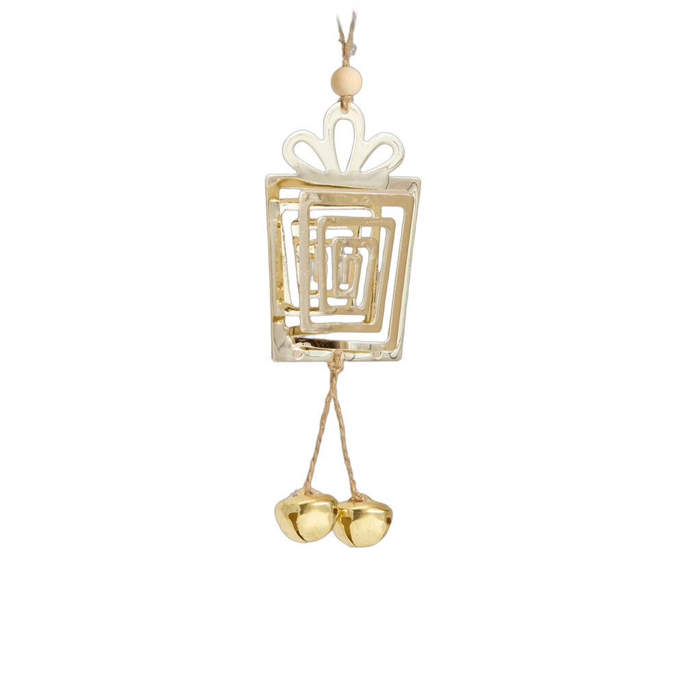 Butterfly/Bell/Snowflake/Flower Metal Hanging-golden gift bag-image-OPC-PM7VN2Q-NEW