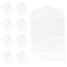 10Stk Transparente Kleiderhüllen Zum Aufhängen Staubschutz