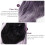 Middle-Parting Haarperücke Aus Hitzebeständigem Fasermaterial Mit 10