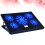 1St Dc5V Laptop Notebook Kühlmatte Usb 5 Lüfter Schwarz 7