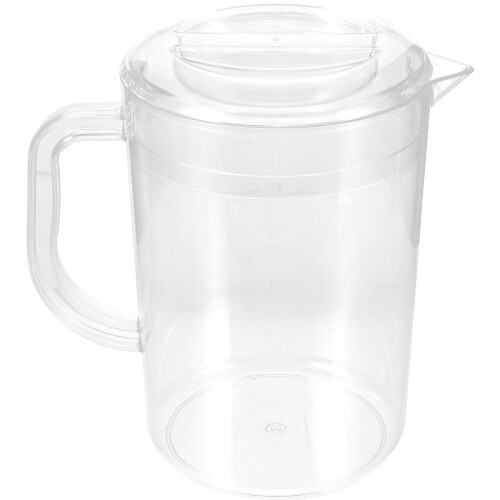 Transparenter Trinkwasserkrug Mit 2