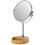 Desktop Make-Up-Spiegel Bambus Doppelseitig 5