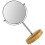Desktop Make-Up-Spiegel Bambus Doppelseitig 8