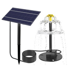 Energy Efficient Solar Pumps For Garden Bird Baths Durable-4W