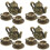 4 Sets Mini Metallteekannen Mit Teetasse Für Mini 7