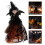 4Stk Halloween Hexenpuppe Baumspitze Cartoon 11