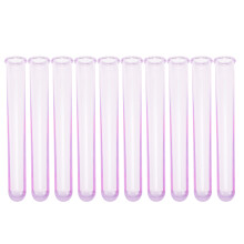 10Stück Acryl Probengefäße Labor Chemiegefäße Haushalts