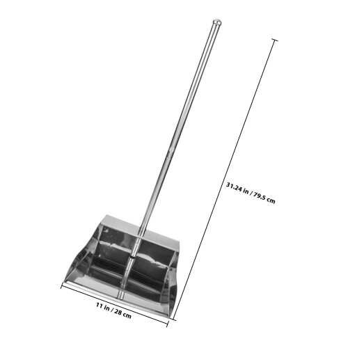 Rustless Metal Dustpan High Durability For Home Cleaning Use 1