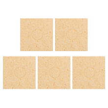 5 stuks hoge temperatuur spons lassen extra soldeerbout-vierkant