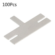 Nikkelstrip 100 stuks voor T-vormige nikkelplaten Platen