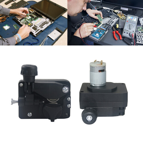DC12V / 24V mini-draadaanvoermotor soldeerassistent voor-24v 2