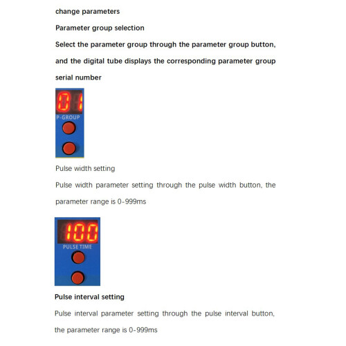 Duurzame argonbooglasmachine voor koude lasmachinecontroller 2