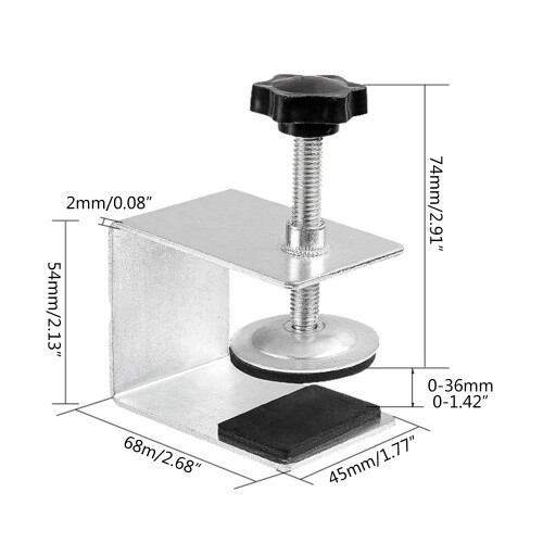 Pinces d'installation pratiques pour façade de tiroir, pour 2