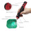 Plastic en metalen mini-lasboutkit Draagbare USB-oplaadbare 7