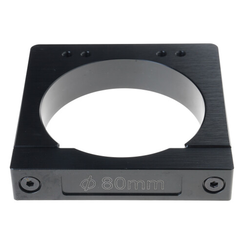 Support de serrage de broche en aluminium, diamètre-80mm