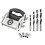 Localisateur de trous obliques réglable M6/M8/M10/M12 0-Argent 1
