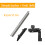 Guide Tenon à mortaise et bouchon rabattable, outils de-Droite 4