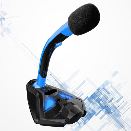 Usb Gaming Mikrofon Mit Licht Für Computer Laptop Karaoke Studio 2