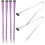 6St Fairy Hair Glitter Extensions Kit Voor Haar 6