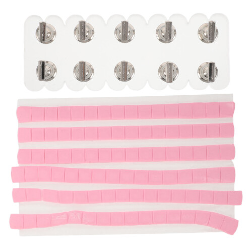 3 Sets Übungsständer Mit Rechteckiger Acrylbasis 1