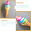 4St Inflatable Eiswaffel Schwimmring Wasser Spielzeug 10