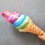 4St Inflatable Eiswaffel Schwimmring Wasser Spielzeug 5