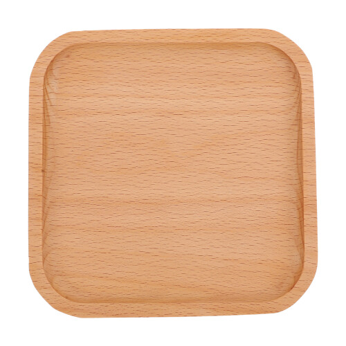 Holz Dessertteller Essensserviertablett Für Zu Hause 2