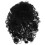 Black Lockige Afroperücke Für Synthetikhaar Groß 9