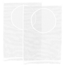 2St Keuken Wasmand Voering Waszak Mesh Polyester Opvouwbaar