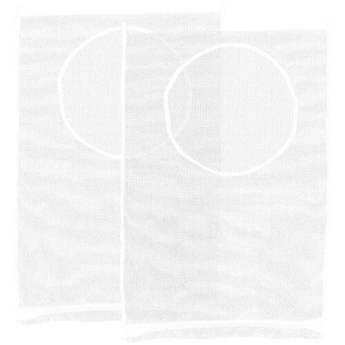 2St Keuken Wasmand Voering Waszak Mesh Polyester Opvouwbaar