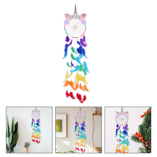 1Pc Charming Tree Hanging Dream Catcher Multi Color Decorative Gift 2