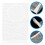 2St Keuken Wasmand Voering Waszak Mesh Polyester Opvouwbaar 3