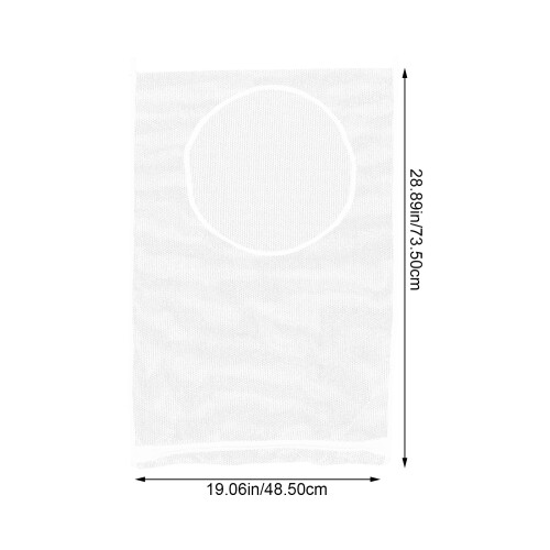 2St Keuken Wasmand Voering Waszak Mesh Polyester Opvouwbaar 1