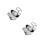2Pcs Silver Stainless Steel Shaving Set with Stable Stand for Men 5