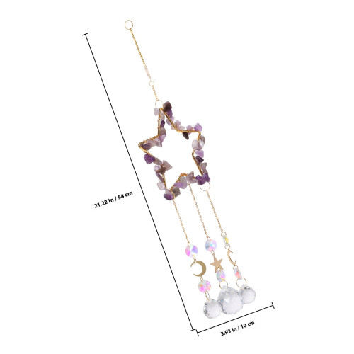 Crystal Mond Stern Hängend 1