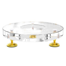 Clear Acrylic Speaker Mount for Desk AntiSlip Base Speaker Stand