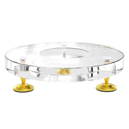 Clear Acrylic Speaker Mount for Desk AntiSlip Base Speaker Stand