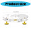 Clear Acrylic Speaker Mount for Desk AntiSlip Base Speaker Stand 3
