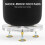 Clear Acrylic Speaker Mount for Desk AntiSlip Base Speaker Stand 5