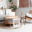 Sofa Beistelltisch Neben Kommode Schlafzimmer Couchtisch Kleinmöbel 11