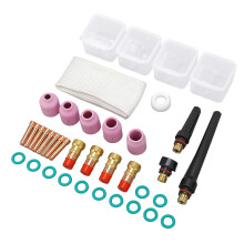 38-delige TIG-lasaccessoireset voor TIG WP17 18 26 laspistolen