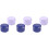 6Pcs Small Plastic Retainer Case Convenient Brace Holder Assorted 4