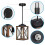 Kitchen Hanging Lights Farmhouse Lights Coffee 1set 5