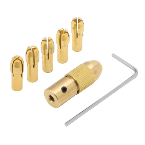 0.5-3mm 7 pièces petit foret électrique pince pince Micro foret