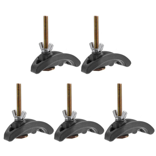 Pièces de Machine à graver CNC, fixation de plaque de-Noir