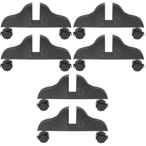 6 Unidades Base Para Divisor De Pantalla, Soporte Abatible 2