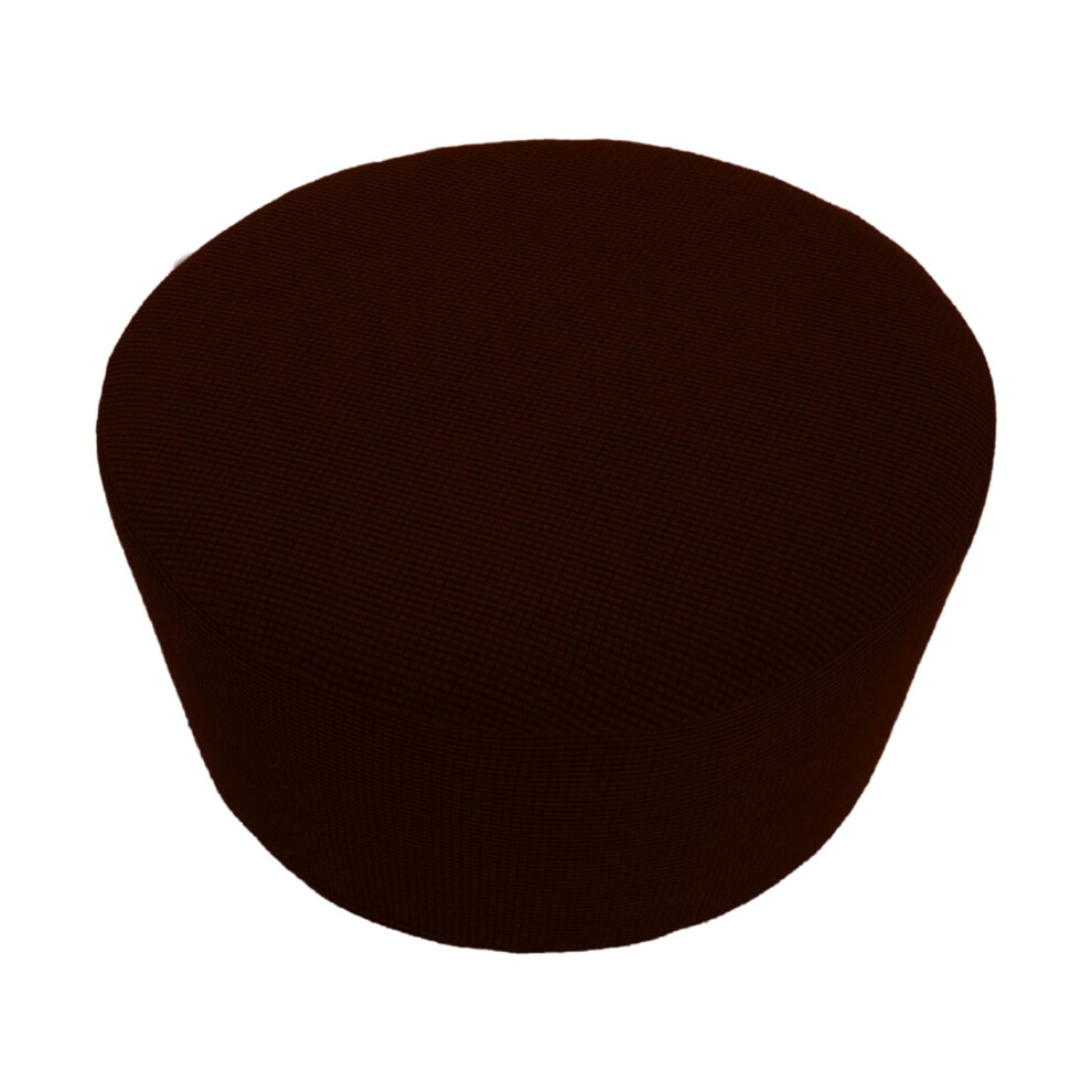 (Coffee, 4855cm) Effortless Maintenance Elastic Ottoman Slipcover Footstool For Easy-image-OPC-PM7W695-NEW