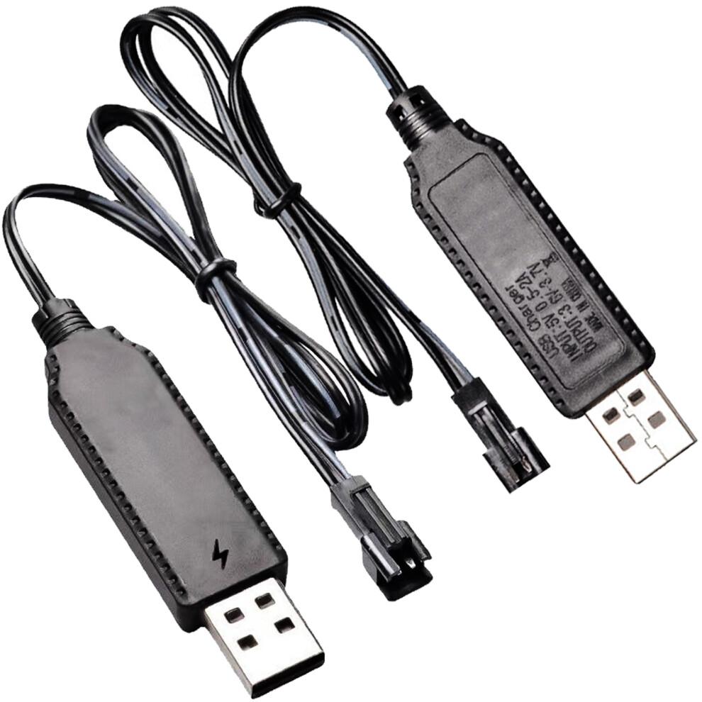 Usb Charger Cable For 3.7V Lithiums Battery Charger Sm2.0-2P 7704000028141